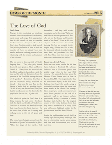 2015-02-HOTM-The-Love-of-God